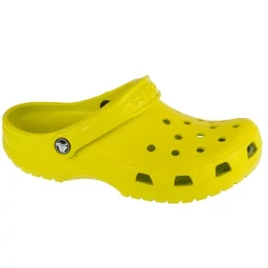 Crocs Classic 10001-312, Unisex, Zielone, klapki, syntetyk, rozmiar: 36/37