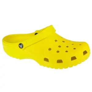 Crocs Classic 10001-76M, Unisex, Żółte, klapki, syntetyk, rozmiar: 37/38