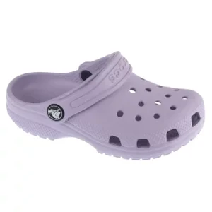 Crocs Classic Clog Kids T 206990-530, Dla dziewczynki, Fioletowe, klapki, syntetyk, rozmiar: 22/23