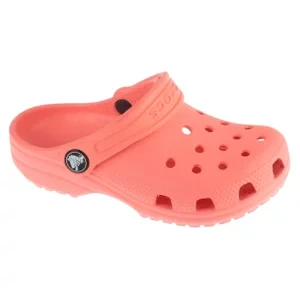 Crocs Classic Clog Kids T 206990-6UI, Dla dziewczynki, Różowe, klapki, syntetyk, rozmiar: 23/24