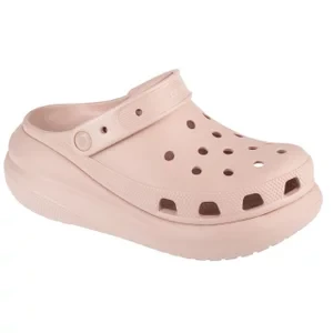Crocs Classic Crush Clog 207521-6UR, Damskie, Szare, klapki, syntetyk, rozmiar: 36/37