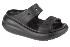 Crocs Classic Crush Sandal 207670-001, Damskie, Czarne, klapki, syntetyk, rozmiar: 36/37