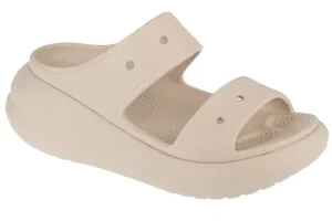 Crocs Classic Crush Sandal 207670-2Y2, Damskie, Szare, klapki, syntetyk, rozmiar: 41/42