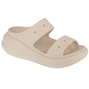 Crocs Classic Crush Sandal 207670-2Y2, Damskie, Szare, klapki, syntetyk, rozmiar: 37/38