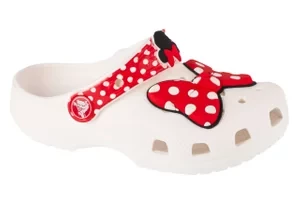 Crocs Classic Disney Minnie Mouse Clog 208710-119, Dla dziewczynki, Białe, klapki, syntetyk, rozmiar: 25/26