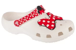 Crocs Classic Disney Minnie Mouse Clog 208711-119, Dla dzieci, Białe, klapki, syntetyk, rozmiar: 29/30