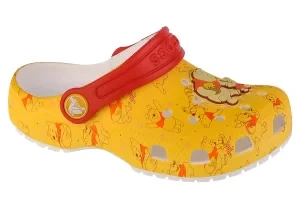 Crocs Classic Disney Winnie The Pooh T Clog 208358-94S, Dla dziewczynki, Żółte, klapki, syntetyk, rozmiar: 27/28