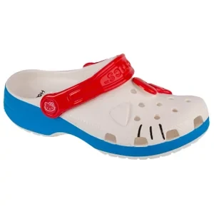 Crocs Classic Hello Kitty Iam Kids Clog 209454-100, Dla dzieci, Białe, klapki, syntetyk, rozmiar: 28/29