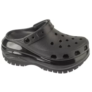Crocs Classic Mega Crush Clog 207988-001, Damskie, Czarne, klapki, syntetyk, rozmiar: 37/38