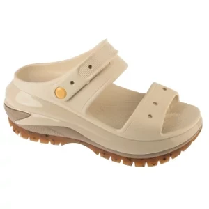 Crocs Classic Mega Crush Sandal 207989-214, Damskie, Beżowe, klapki, syntetyk, rozmiar: 37/38