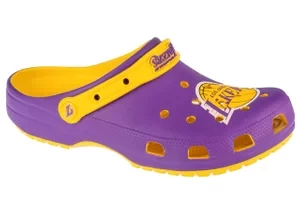 Crocs Classic NBA LA Lakers Clog 208650-75Y, Męskie, Żółte, klapki, syntetyk, rozmiar: 42/43