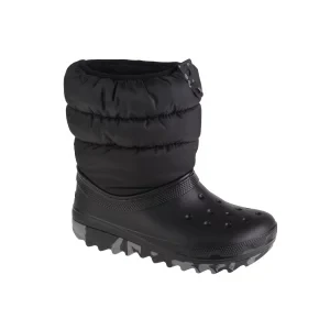 Crocs Classic Neo Puff Boot Kids 207684-001, Dla chłopca, Czarne, śniegowce, syntetyk, rozmiar: 28/29