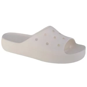 Crocs Classic Platform Slide 208180-100, Damskie, Białe, klapki, syntetyk, rozmiar: 36/37