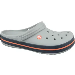 Crocs Crocband 11016-01U, Unisex, Szare, klapki, syntetyk, rozmiar: 36/37