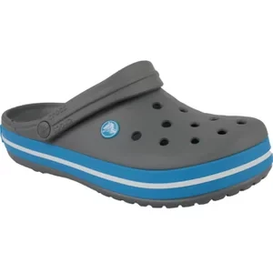 Crocs Crocband 11016-07W, Unisex, Szare, klapki, syntetyk, rozmiar: 36/37