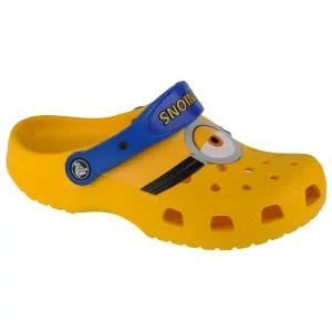 Crocs Fun Lab Classic I AM Minions Kids Clog 207461-730, Dla chłopca, Żółte, klapki, syntetyk, rozmiar: 30/31