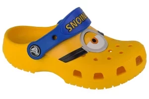 Crocs Fun Lab Classic I AM Minions Toddler Clog 206810-730, Dla chłopca, Żółte, klapki, syntetyk, rozmiar: 20/21