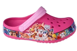 Crocs Fun Lab Paw Patrol 205509-670, Dla dziewczynki, Różowe, klapki, syntetyk, rozmiar: 19/20