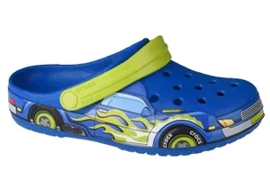 Crocs Fun Lab Truck Band Clog 207074-4JL, Dla chłopca, Niebieskie, klapki, syntetyk, rozmiar: 19/20