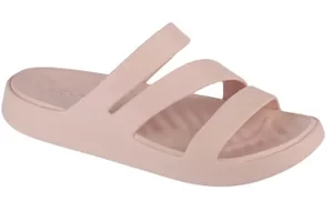 Crocs Getaway Strappy Sandal W 209587-6UR, Damskie, Beżowe, klapki, syntetyk, rozmiar: 39/40