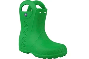 Crocs Handle It Rain Boot Kids 12803-3E8, Dla chłopca, Zielone, kalosze, syntetyk, rozmiar: 34/35