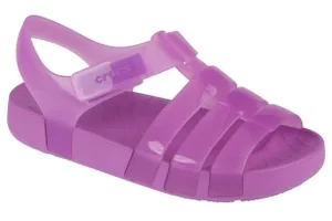 Crocs Isabella Jelly Kids Sandal 209837-6WQ, Dla dziewczynki, Różowe, sandały, syntetyk, rozmiar: 32/33