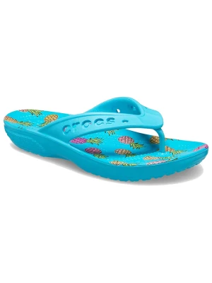 Crocs Japonki "Baya II" w kolorze niebieskim ze wzorem rozmiar: 37/38