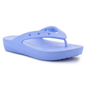 Crocs Japonki Classic Platform Flip W 207714-5Q6 niebieskie