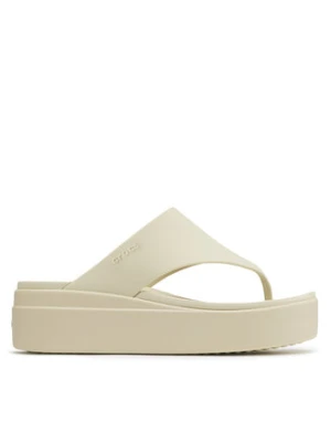 Crocs Japonki Crocs Brooklyn Flip 208727 Beżowy