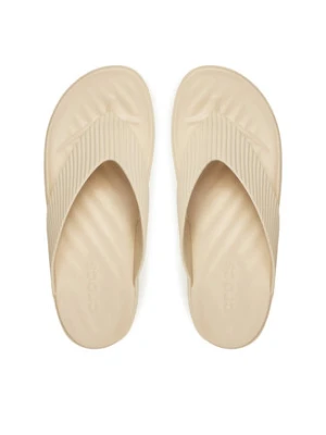 Crocs Japonki Getaway Groove Platform Flip 210700 Beżowy