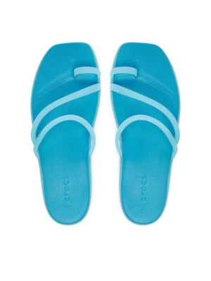 Crocs Japonki Miami Frosted Toe Loop 211253 Niebieski