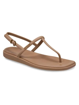 Crocs Japonki "Miami Thong Flip" w kolorze jasnobrązowym rozmiar: 41 / 42
