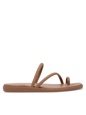 Crocs Japonki Miami Toe Loop Sandal 209862 Brązowy