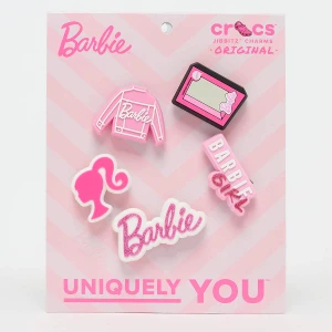 Crocs Jibbitz Barbie 5 Pack uniseks Różne wielokolorowy rozmiar Akcesoria
