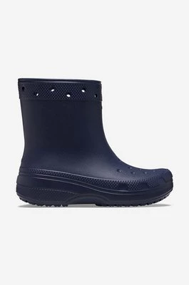 Crocs kalosze Classic Rain Boot kolor niebieski 208363.NAVY-NAVY