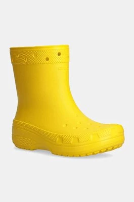 Crocs kalosze Classic Rain Boot kolor żółty 208363.SUNFLOWER-SUN