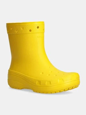 Crocs kalosze Classic Rain Boot kolor żółty 208363.SUNFLOWER-SUN