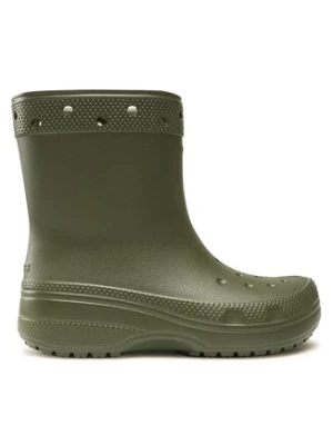 Crocs Kalosze Crocs Classic Rain Boot 208363 Zielony