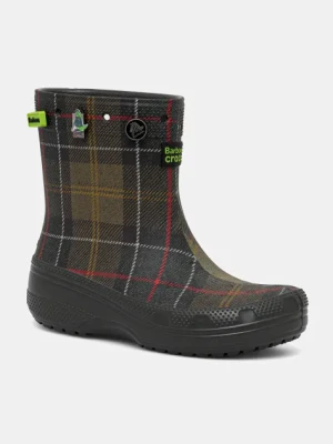Crocs kalosze Crocs x Barbour Classic Boot kolor zielony 210899