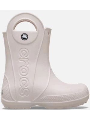 Crocs Kalosze "Handle It Rain" w kolorze kremowym rozmiar: 27/28