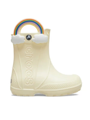 Crocs Kalosze Handle It Rainbow Rain Boot Kids 210026 Żółty