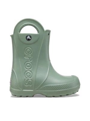 Crocs Kalosze Handle Rain Boot Kids 12803 Zielony