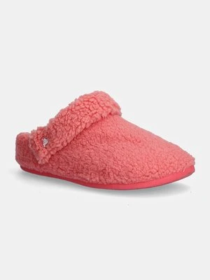 Crocs kapcie Classic Cozzy Slipper damskie kolor różowy 209386