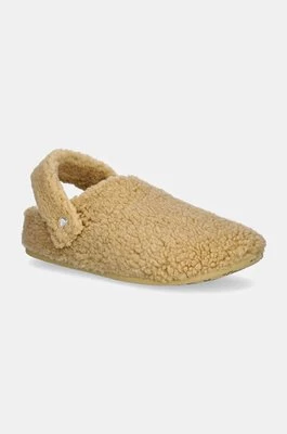 Crocs kapcie Classic Cozzy Slipper kolor beżowy 209386