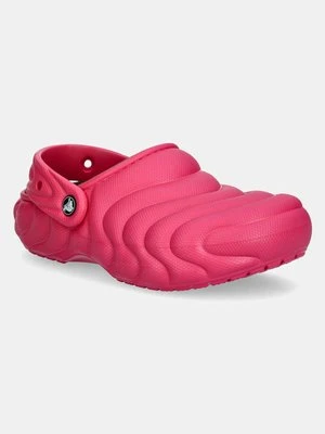 Crocs kapcie Classic Lined Overpuff Clog kolor różowy 210059