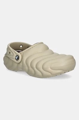 Crocs kapcie Classic Lined Overpuff Clog kolor żółty 210059