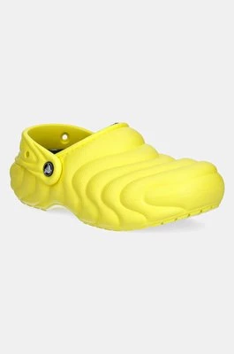 Crocs kapcie Classic Lined Overpuff Clog kolor żółty 210059