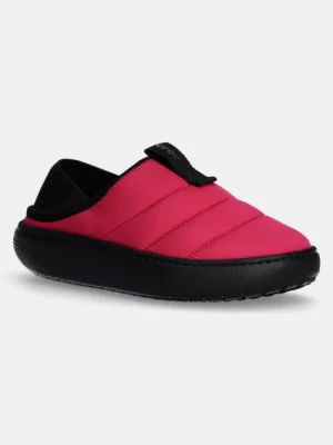 Crocs kapcie Classic Puff Moc kolor różowy 210706