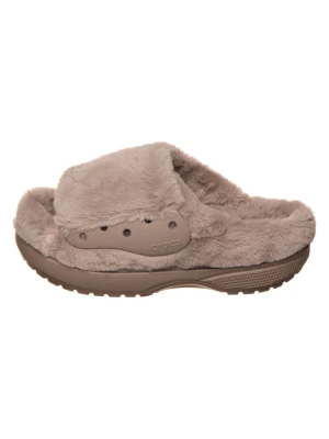 Crocs Kapcie "Classic Unfurgettable" w kolorze beżowym rozmiar: 36 / 37