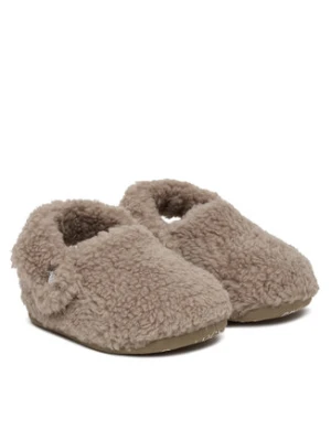 Crocs Kapcie Toddler Classic Cozzzy Slipper 210857 Beżowy